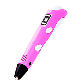 3D ручка Spider Pen Lite с дисплеем Наша игрушка 6400P розовая 1